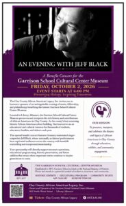 Jeff Black event flyer